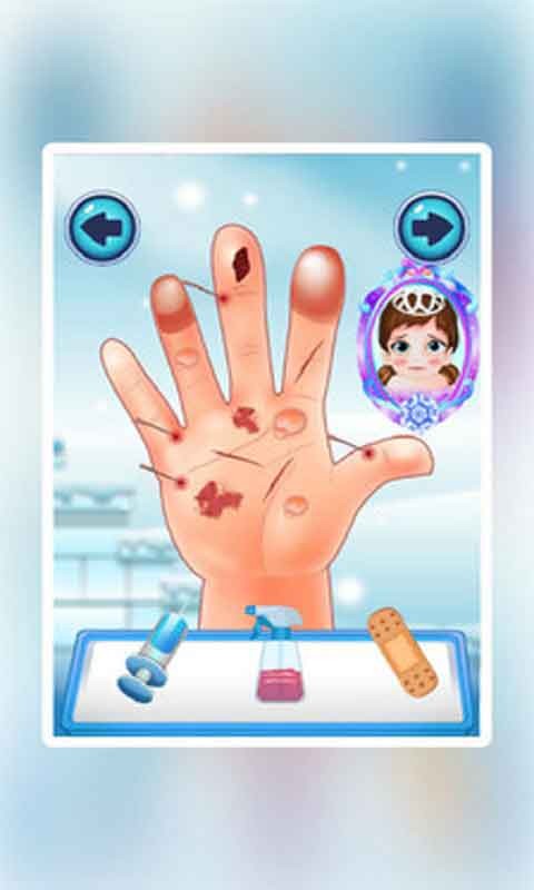 冰雪宝贝手部治疗