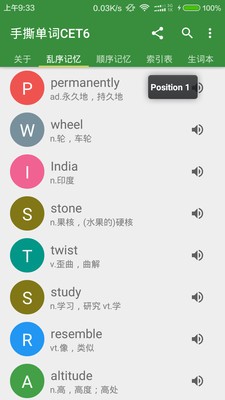 手撕单词cet6