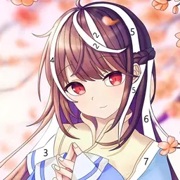 数字涂色解压绘本