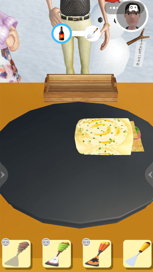 煎饼果子制作