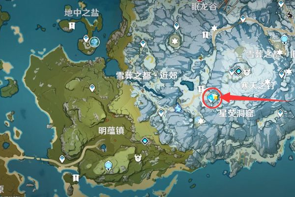 原神雪山神像下面的密室怎么开