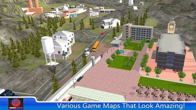爬坡校车驾驶3d