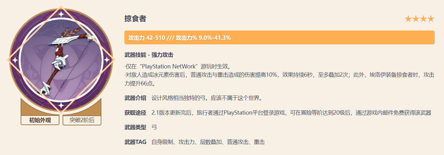 原神绝版弓有哪些
