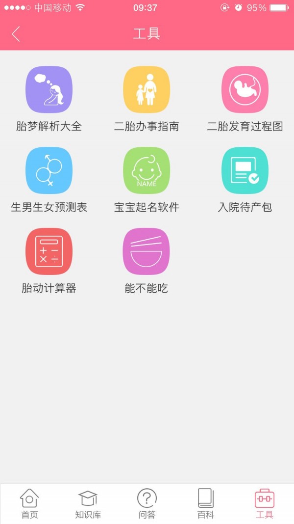 胎儿发育过程图