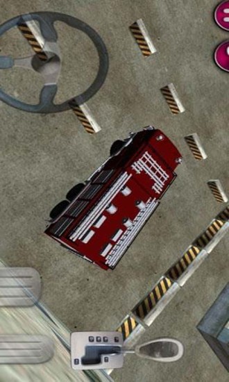 消防货车停车3d