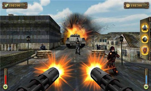 武装炮艇防御3d