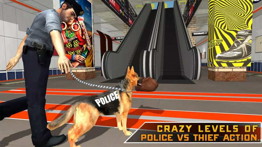 警犬城市地铁犯罪破解版