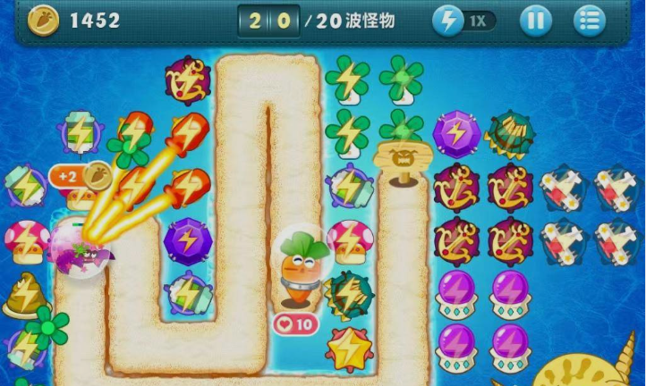 保卫萝卜终极挑战第25关攻略 金币应该怎么使用