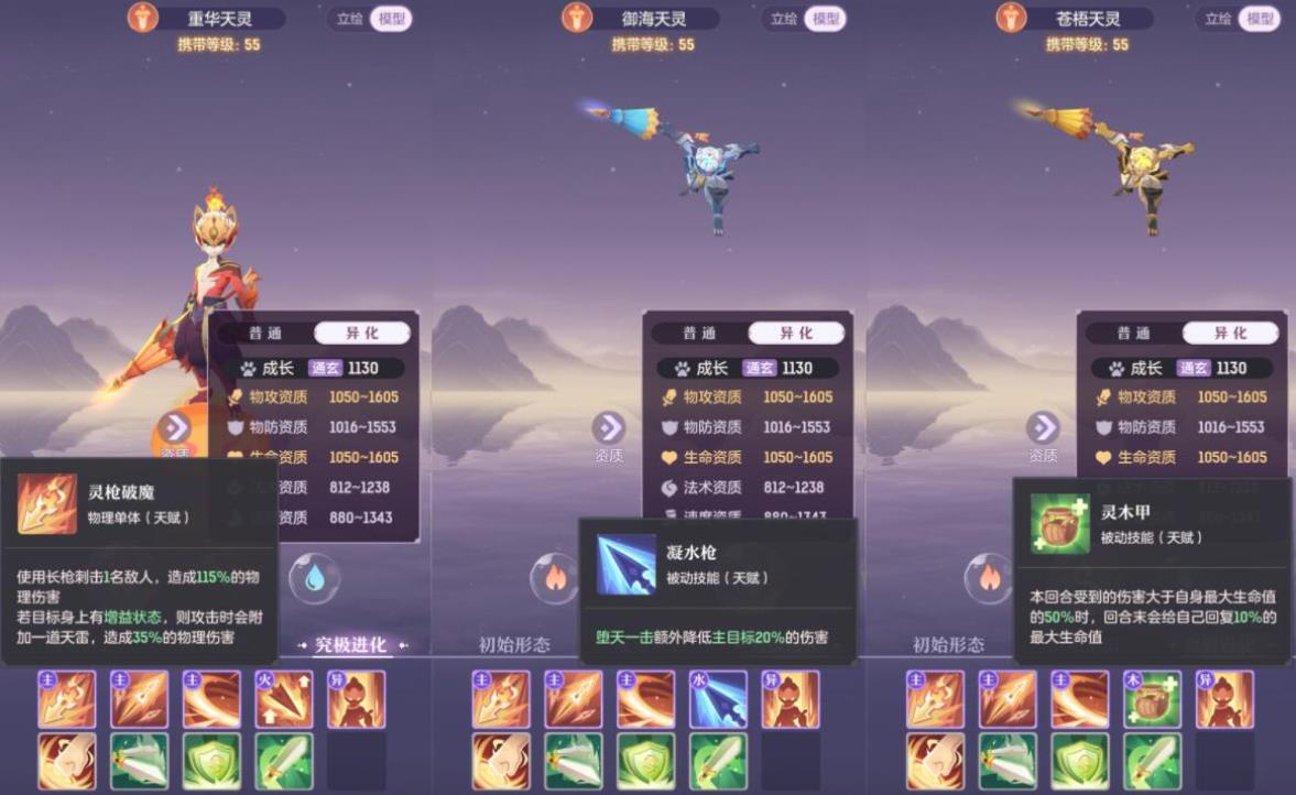 长安幻想3个神兽哪个好
