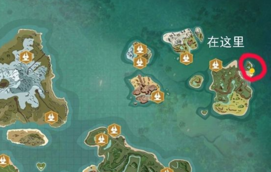 创造与魔法冷月港在哪里