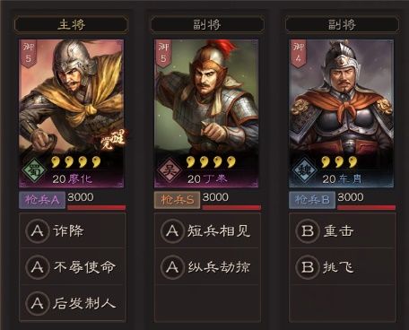 三国志战略版廖化放什么位置