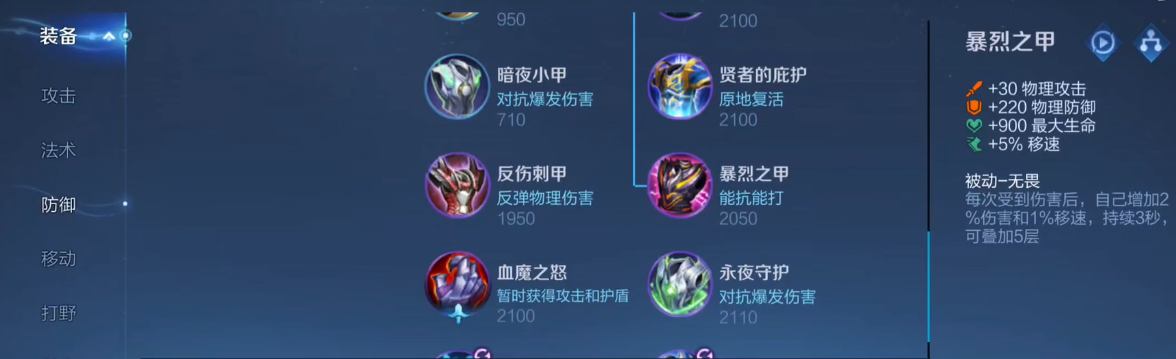 王者荣耀对抗路吕布出什么装备