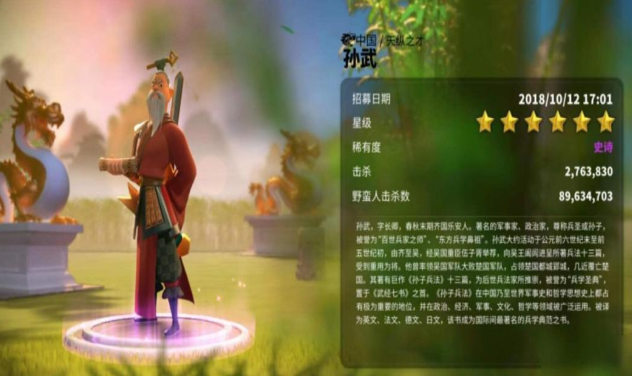 万国觉醒孙武天赋怎么点