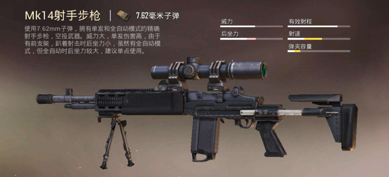 绝地求生什么枪射的远
