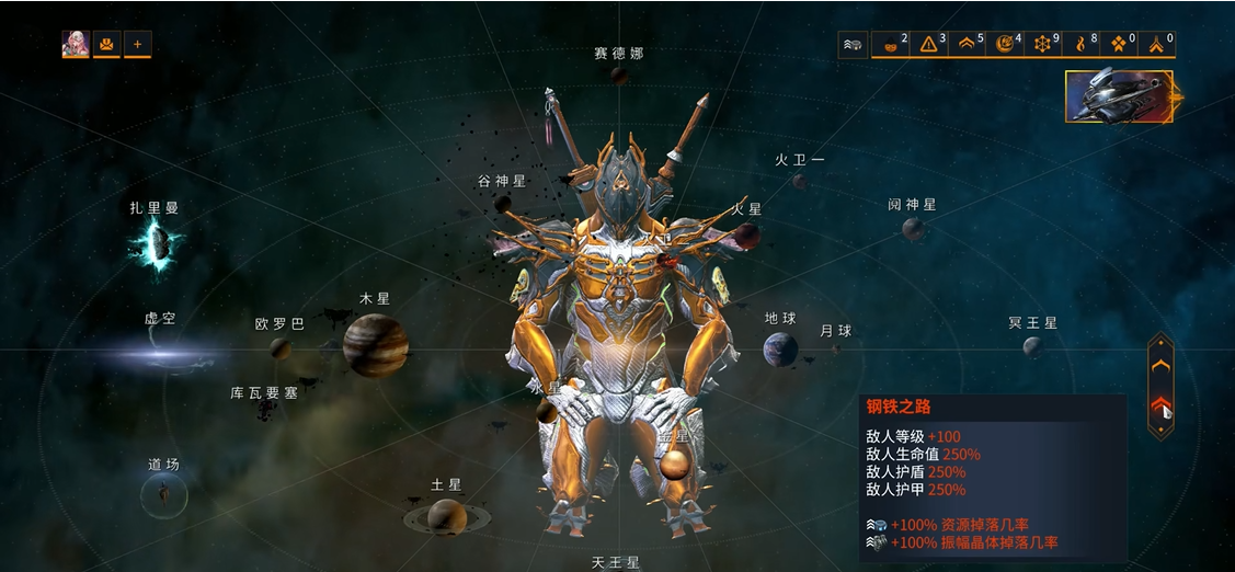 星际战甲钢铁之路有什么奖励