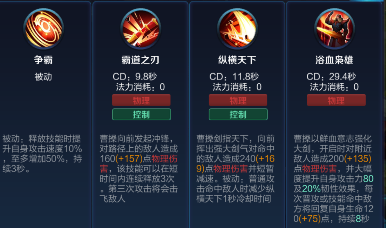 王者荣耀曹操打扁鹊怎么出装