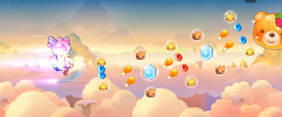 天天酷跑天空之城怎么打