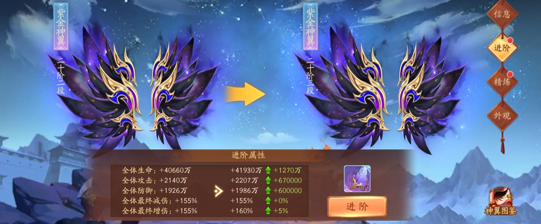 少年三国志2翅膀有哪些
