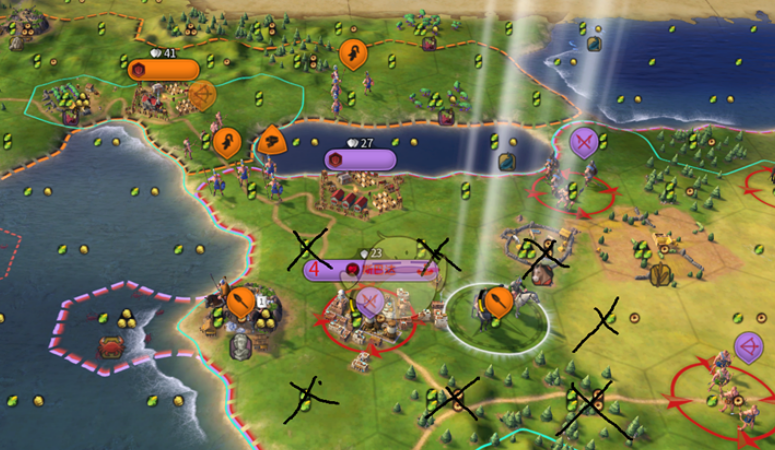 文明6攻城怎么攻不下来