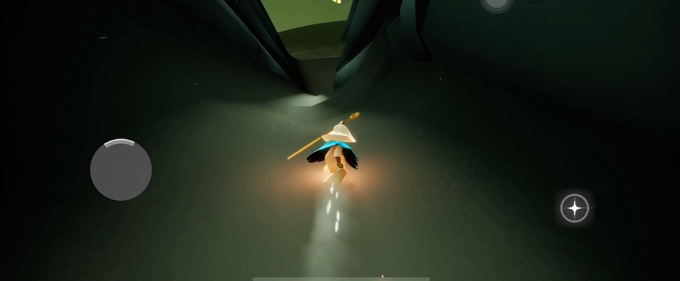 光遇如何从墓土去到峡谷终点