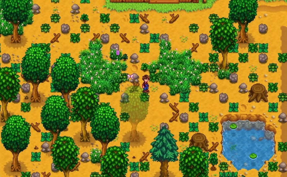 星露谷物语桃心花木怎么种