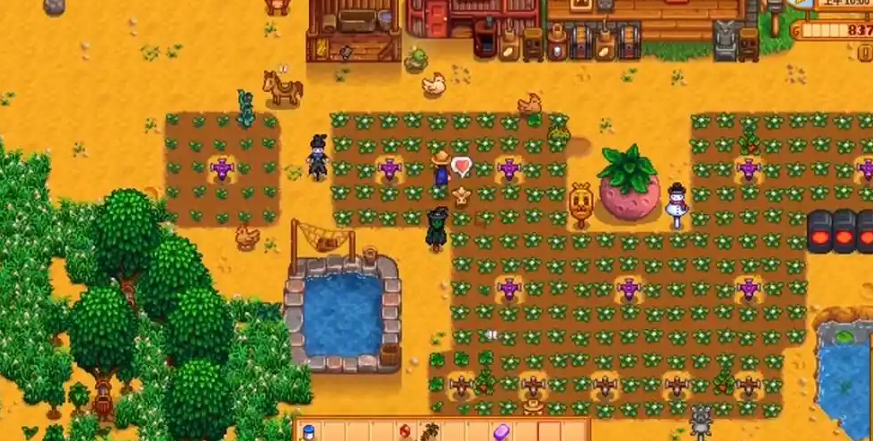 星露谷物语桃心花木怎么种