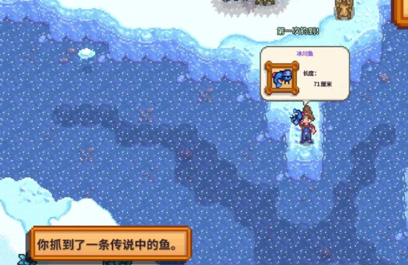 星露谷物语冬季鱼王怎么钓