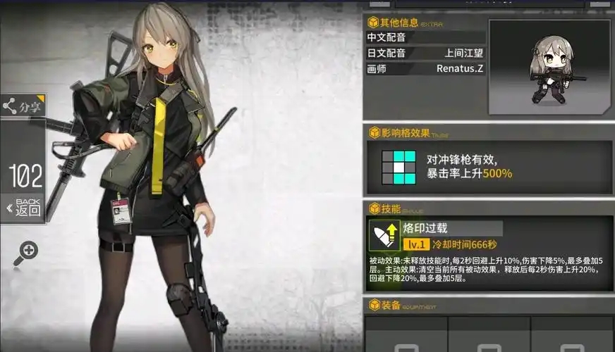 少女前线ump40强度怎么样 少女前线ump40强度怎么样