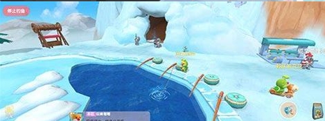 摩尔庄园拉雅雪山怎么钓鱼