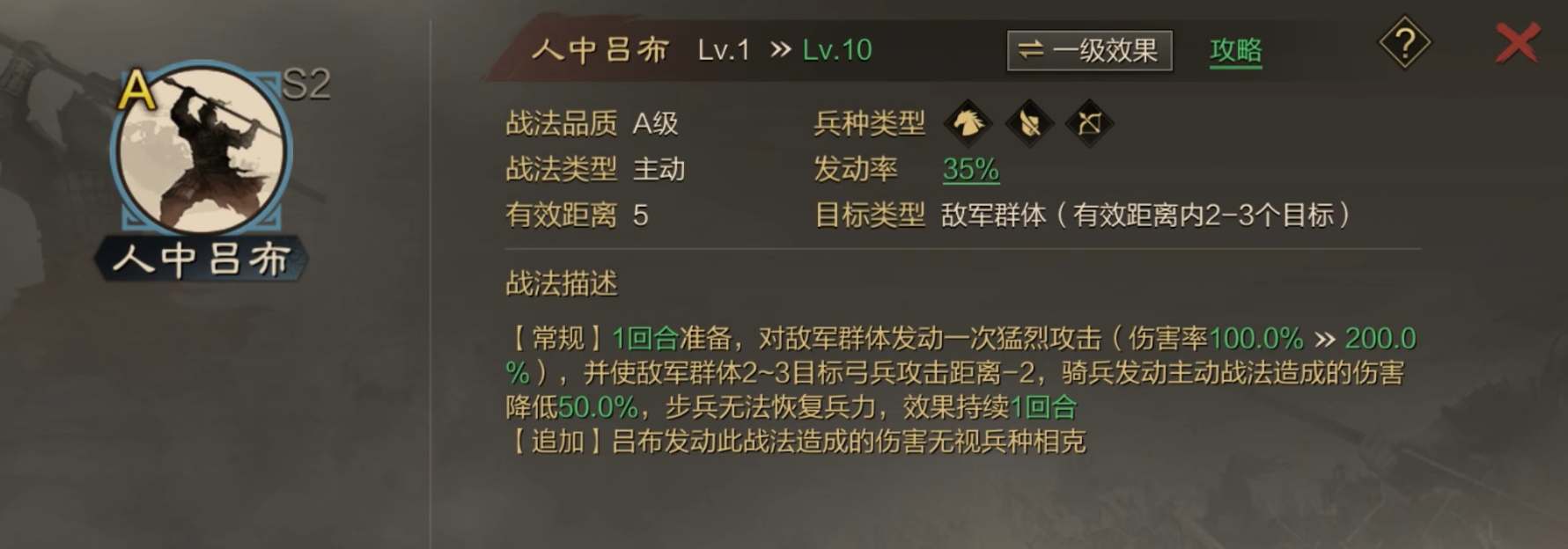 率土之滨吕布怎么获取和培养