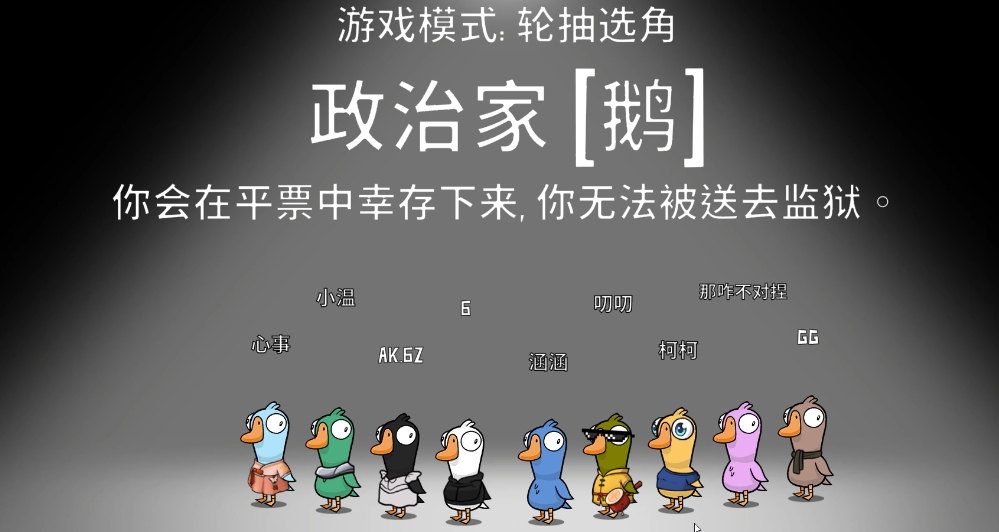 鹅鸭杀政治家在哪个地图