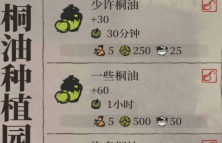 江南百景图油纸有什么用 江南百景图油纸有什么用