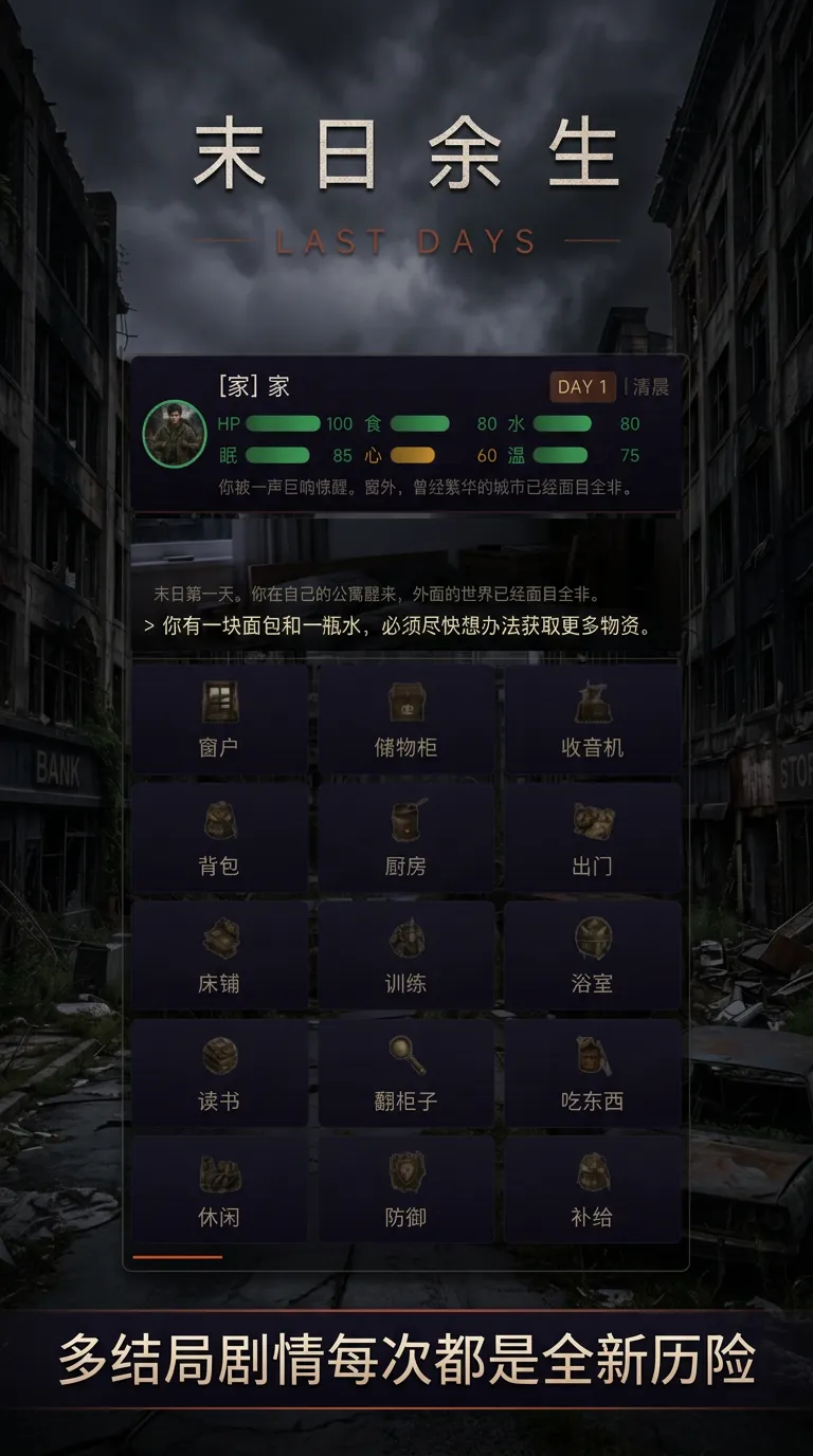 我重生了我重生在一个满是丧尸的世界