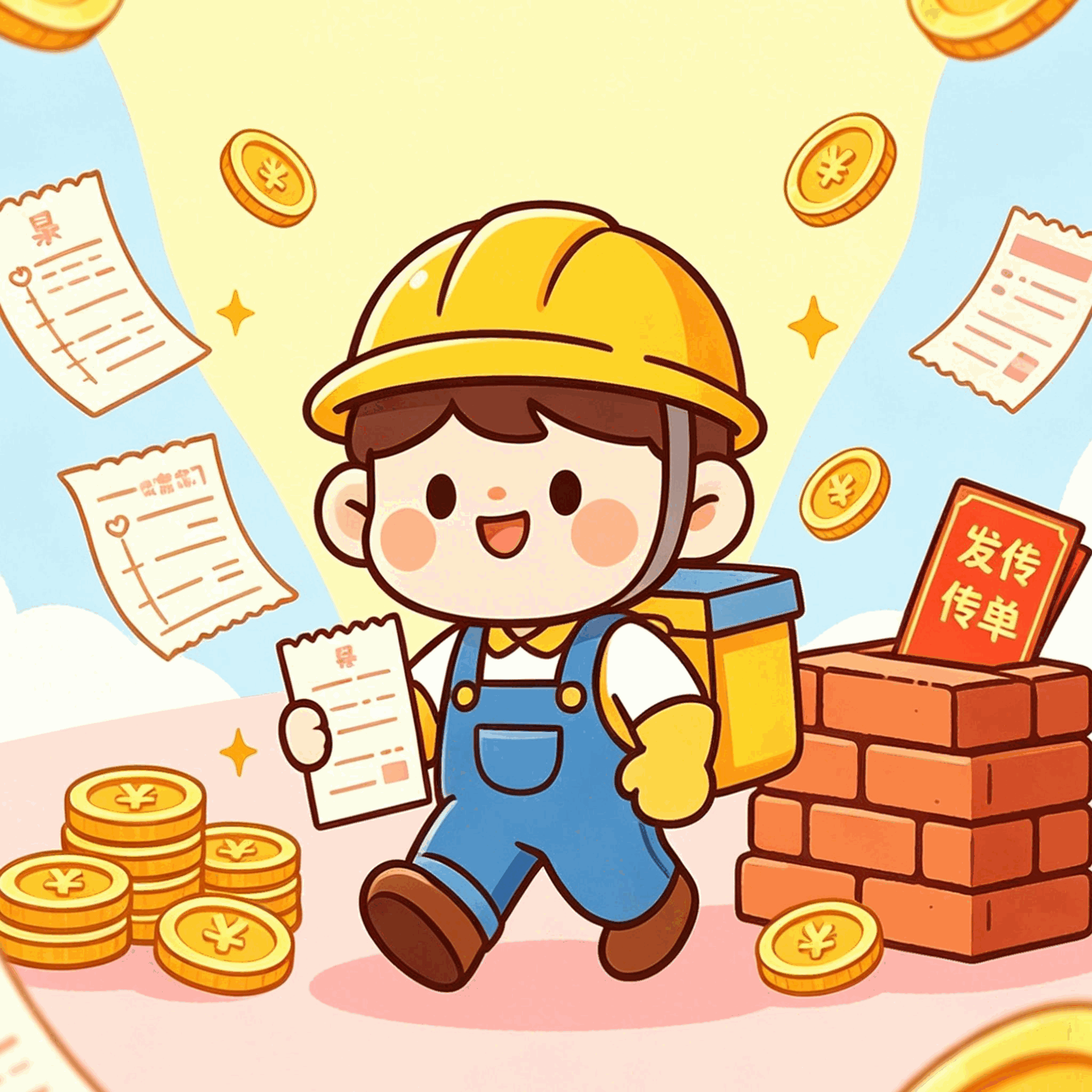 每日打工还债